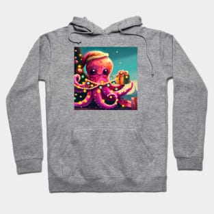 Cute Octopus Drawing Hoodie